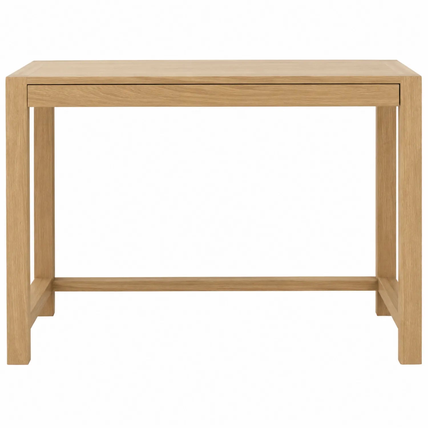 Bureau en bois chêne 120x60x75 cm