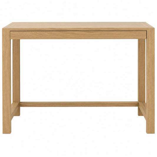 Bureau en bois chêne 120x60x75 cm