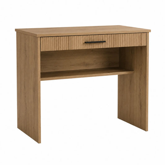 Bureau en bois avec tiroir et compartiment 100x50x75 cm